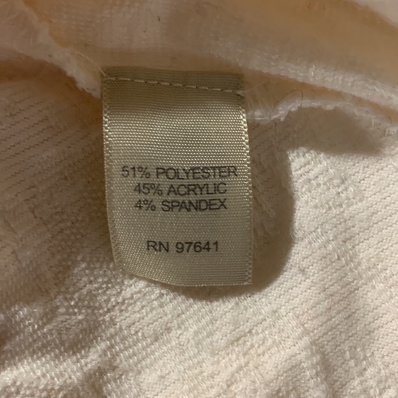 J. Jill Tops J Jill Crossover Cream Color Tee Size L Poshmark